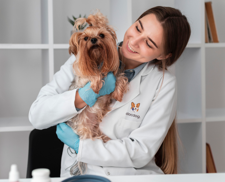 Фирменный стиль для ветеринарной клиники | docdog. — Брендинг, Иллюстрация на Dprofile