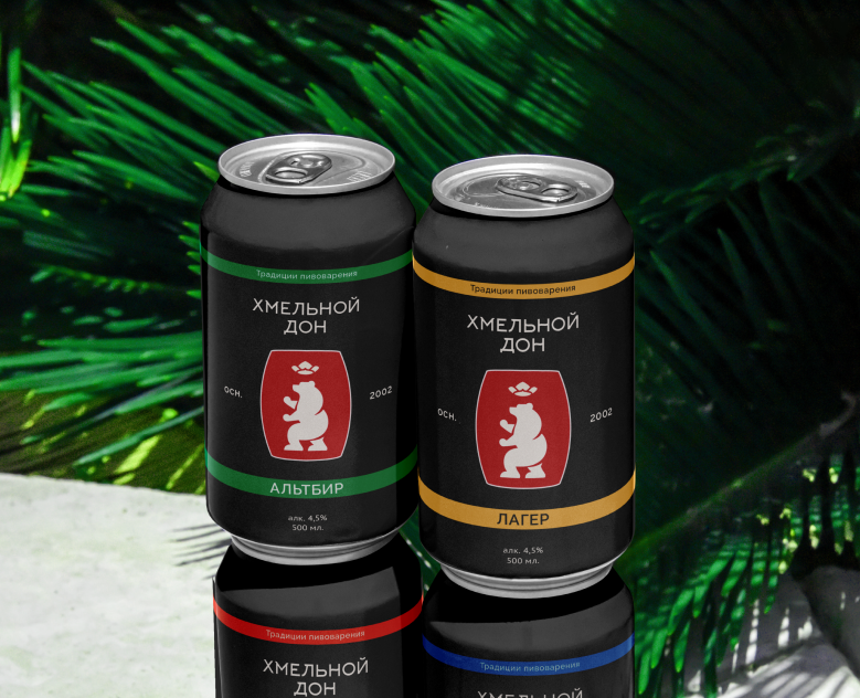 Логотип и фирменный стиль для пивоварни — Брендинг, Графика на Dprofile