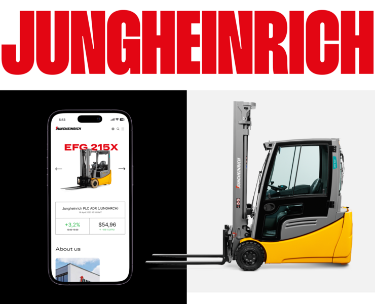 Jungheinrich - Website Redesign на Dprofile