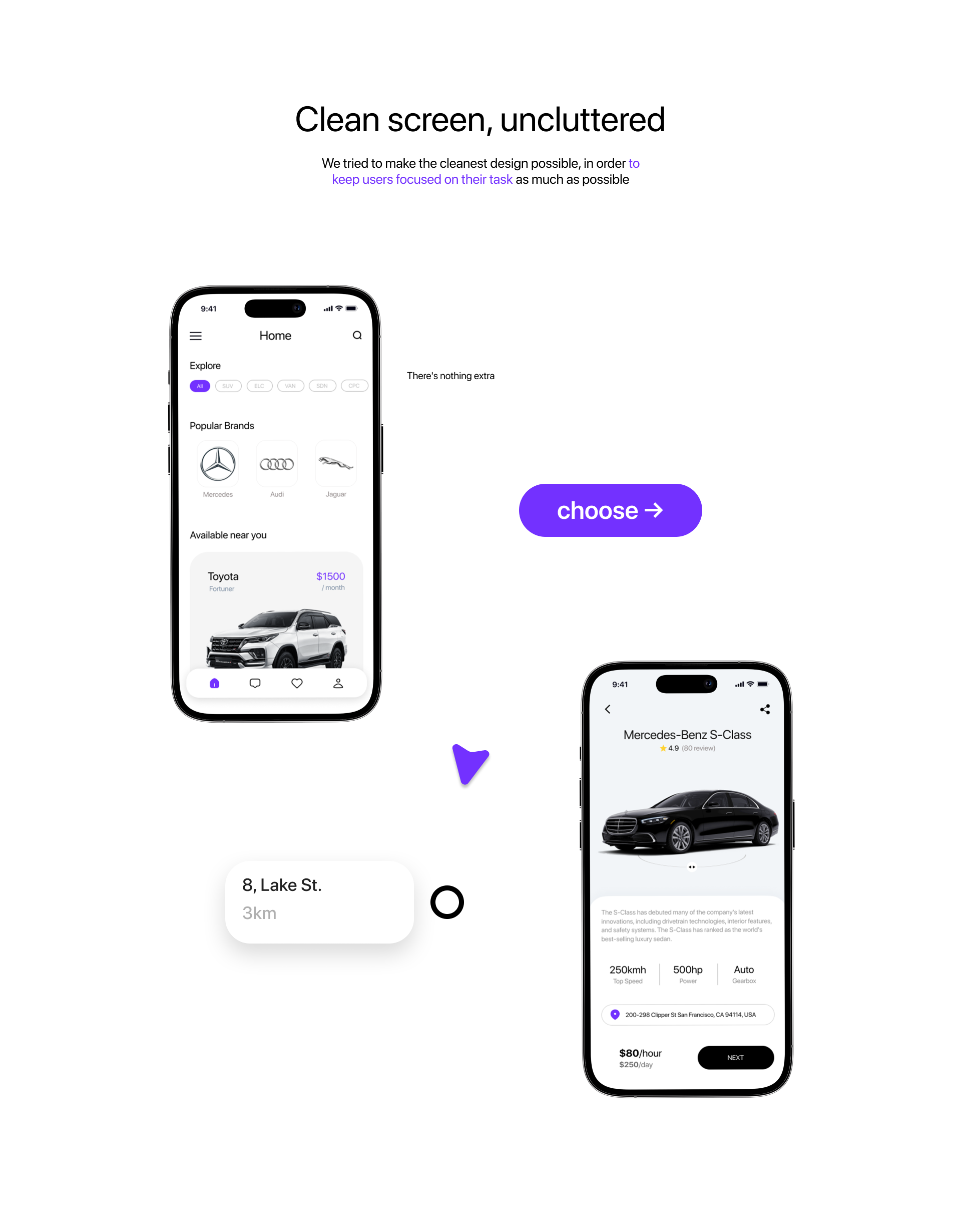 RideNow — Car Rental App & UX/UI — Изображение №4 — Интерфейсы, Брендинг на Dprofile