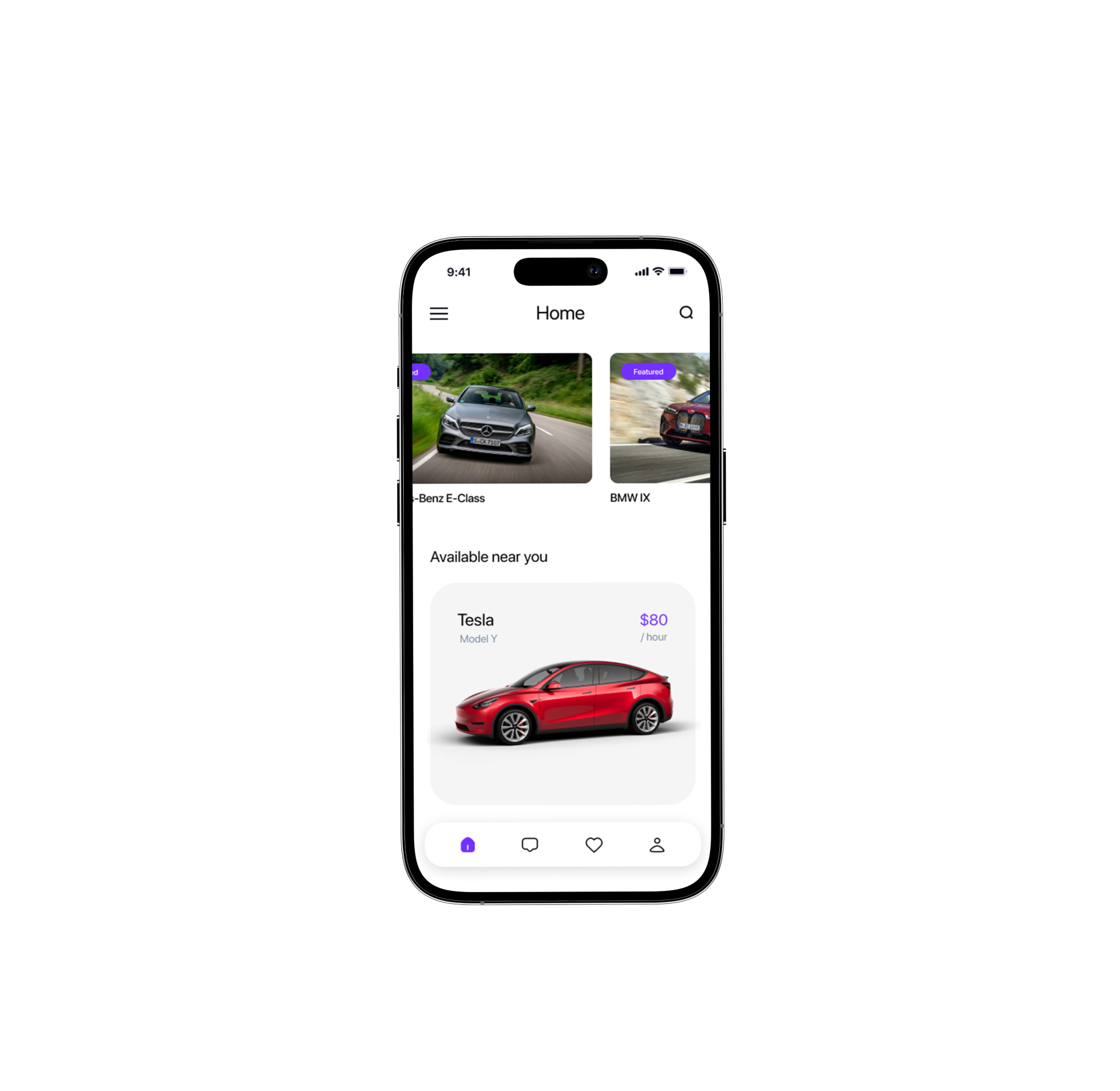 RideNow — Car Rental App & UX/UI — Изображение №7 — Интерфейсы, Брендинг на Dprofile