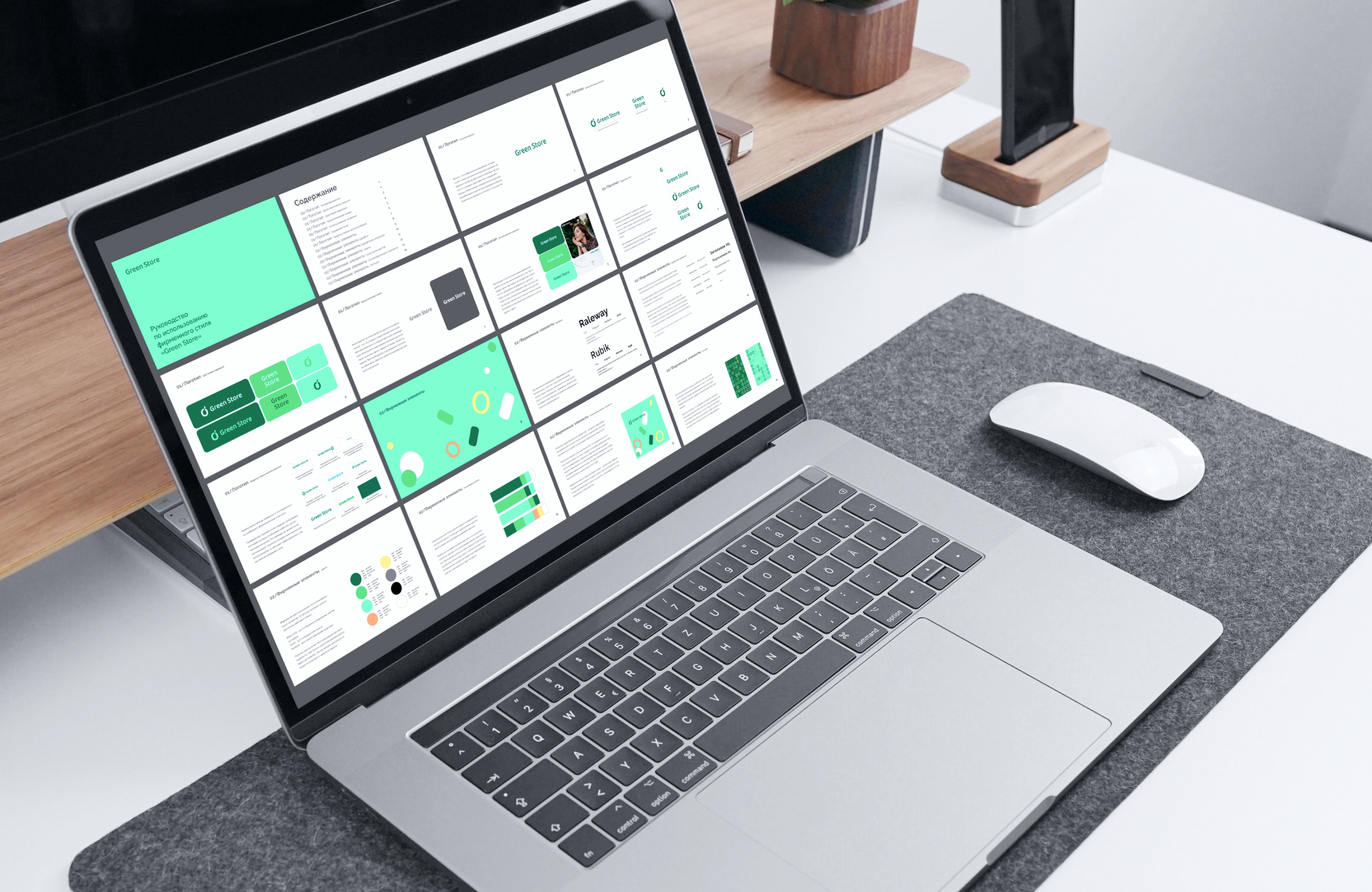Фирменный стиль "Green Store" — Изображение №5 — Брендинг, Графика на Dprofile