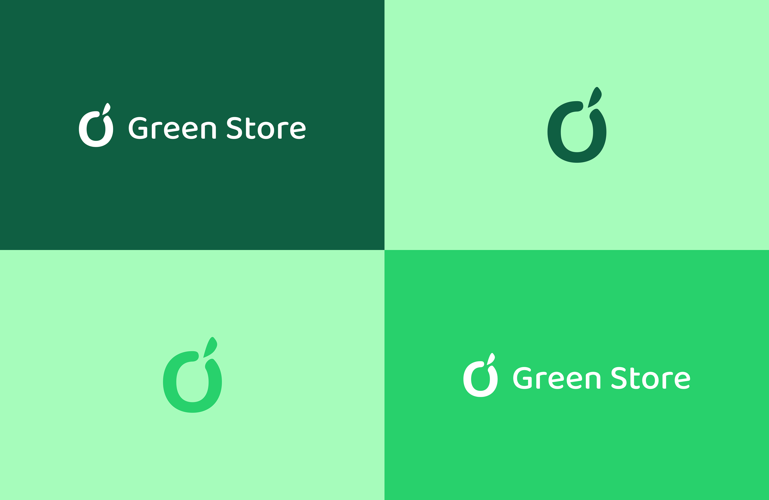 Фирменный стиль "Green Store" — Изображение №6 — Брендинг, Графика на Dprofile