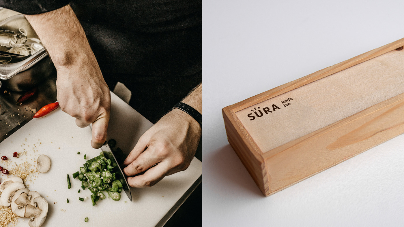 Логотип Sura knife lab — Изображение №9 — Брендинг, Графика на Dprofile