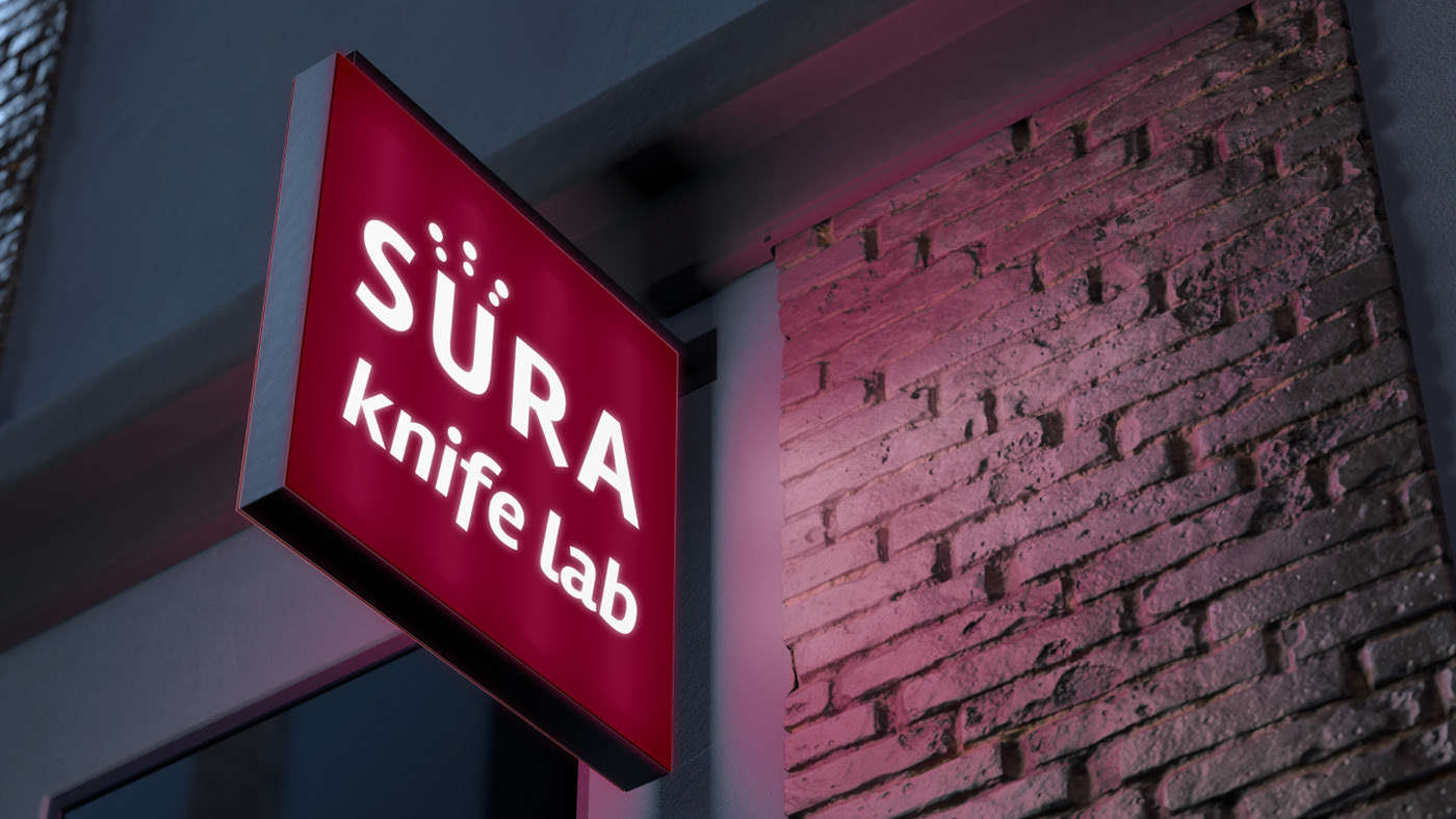 Логотип Sura knife lab — Изображение №6 — Брендинг, Графика на Dprofile