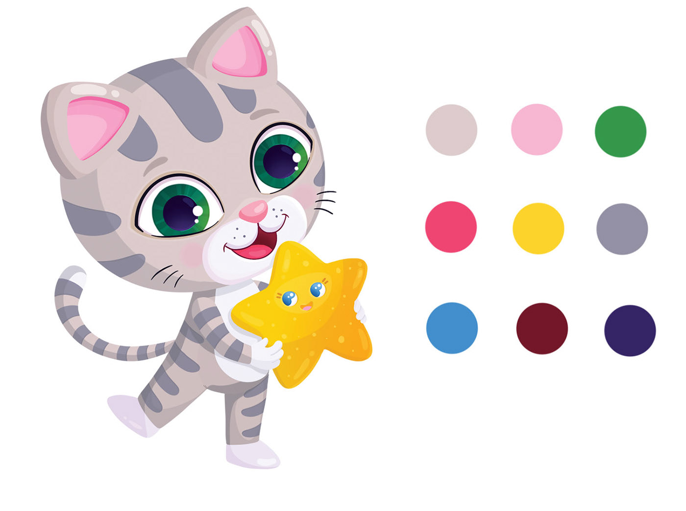 Cartoon characters kids animals — Изображение №5 — Иллюстрация на Dprofile