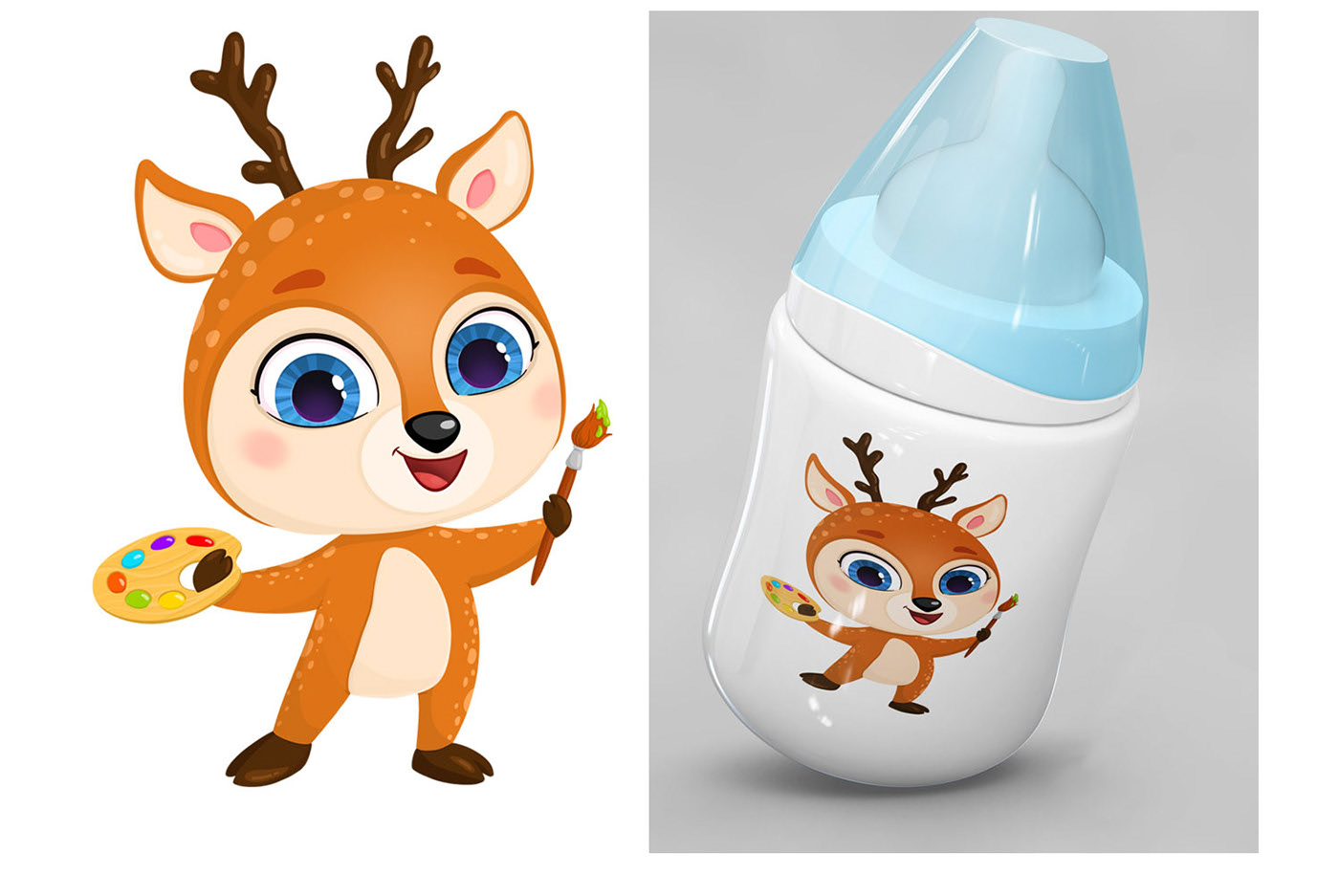 Cartoon characters kids animals — Изображение №7 — Иллюстрация на Dprofile