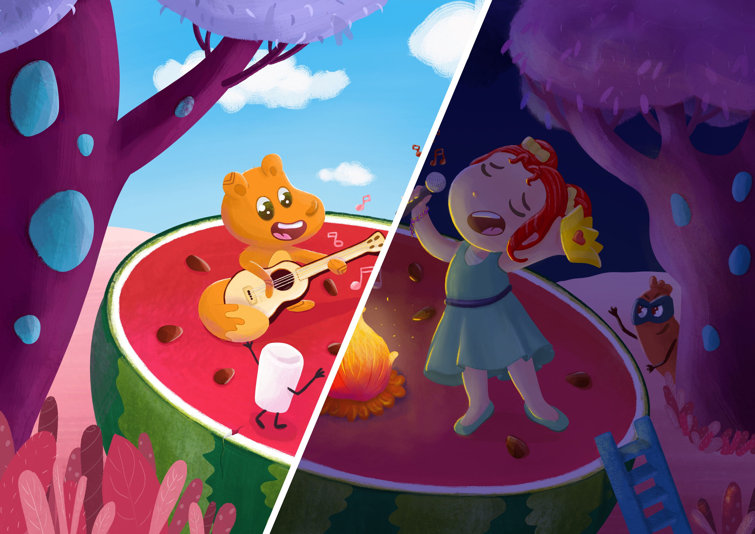 Illustrations for a children's book — Изображение №8 — Иллюстрация на Dprofile