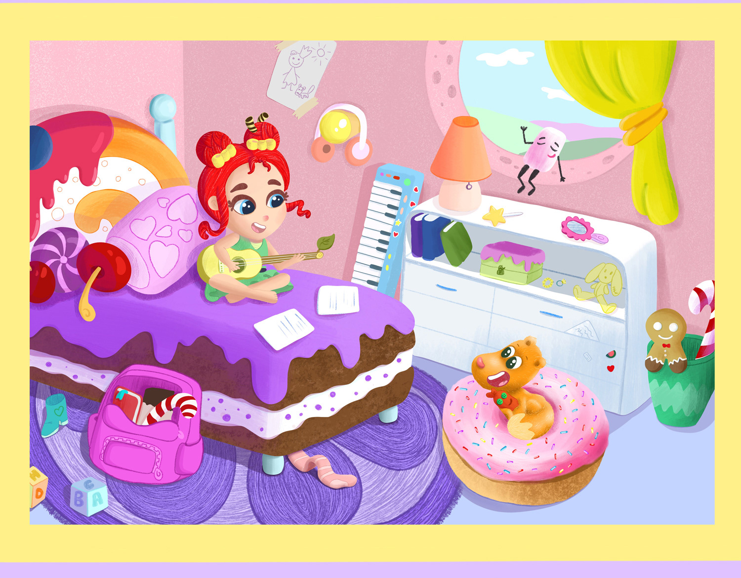 Illustrations for a children's book — Изображение №4 — Иллюстрация на Dprofile