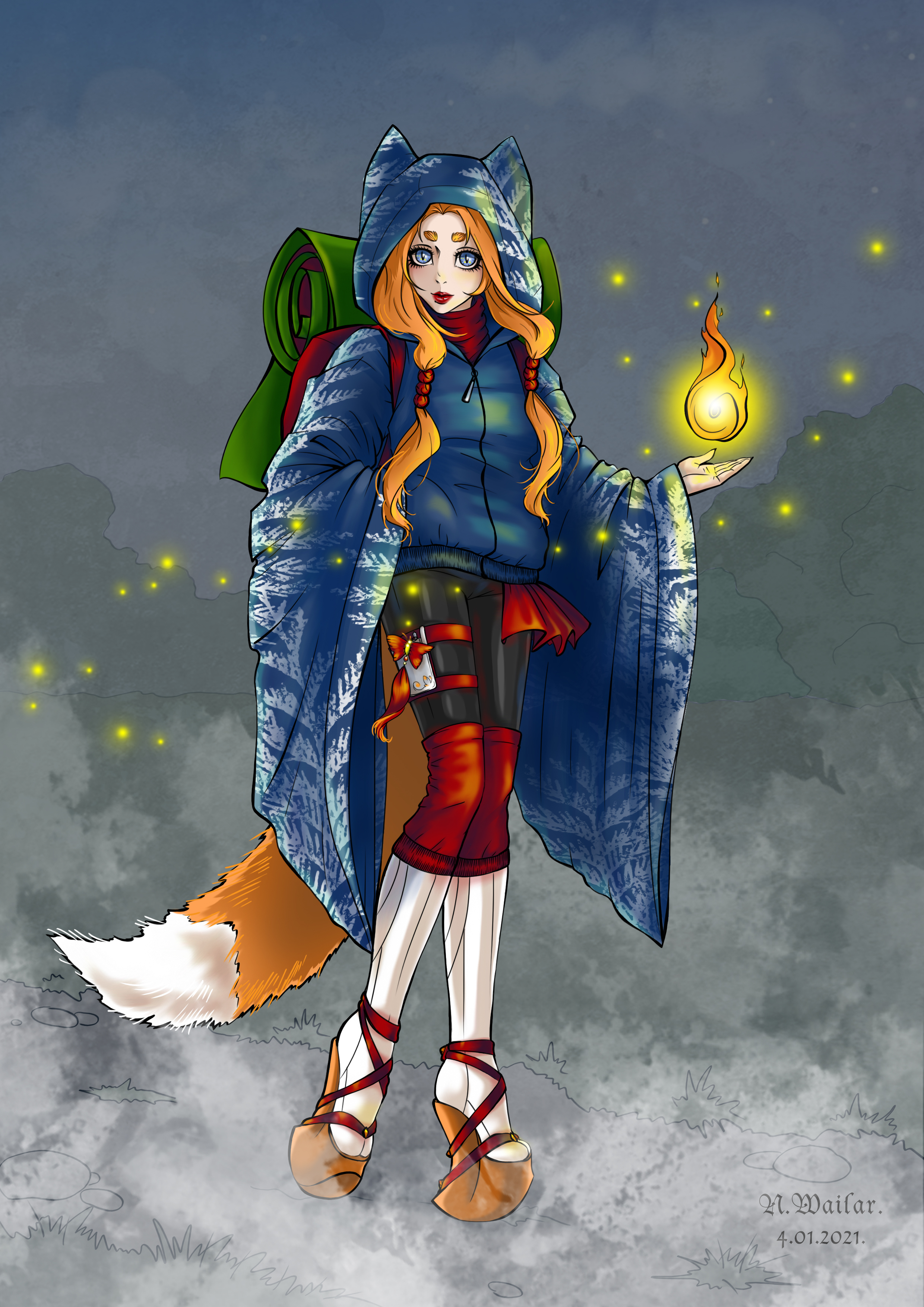 Japanuary challenge — Изображение №2 — Иллюстрация на Dprofile