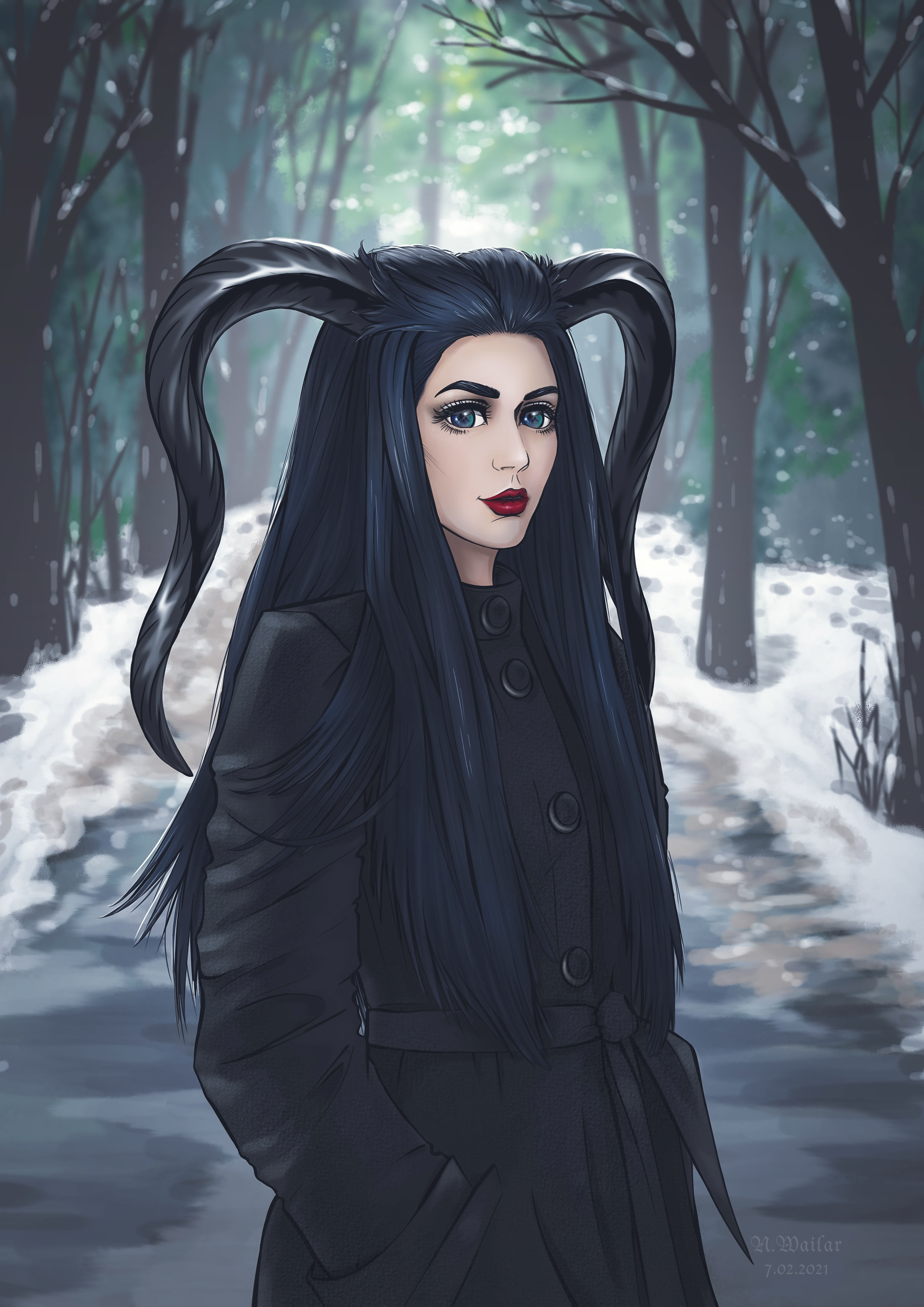 Cover of music track (for K. Vandom) — Изображение №1 — Иллюстрация на Dprofile