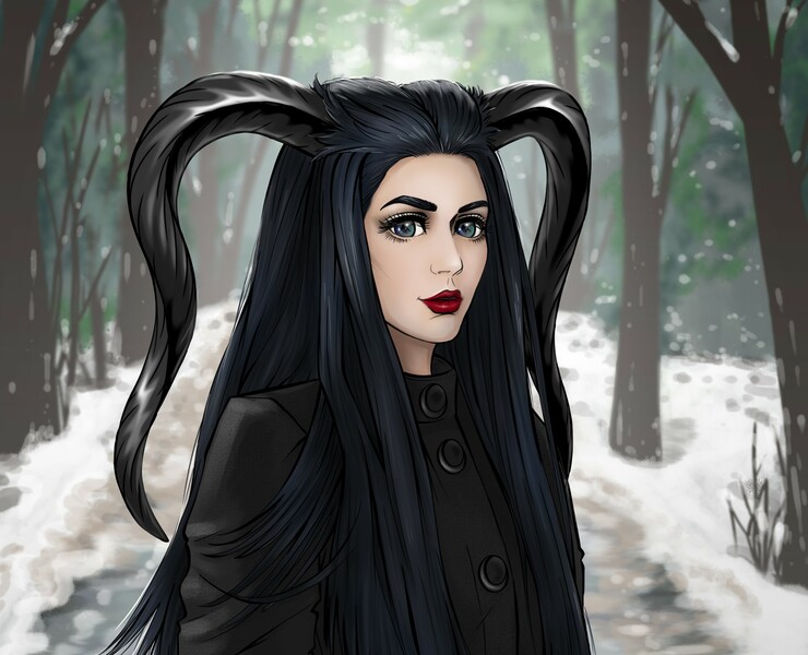 Cover of music track (for K. Vandom) — Иллюстрация на Dprofile