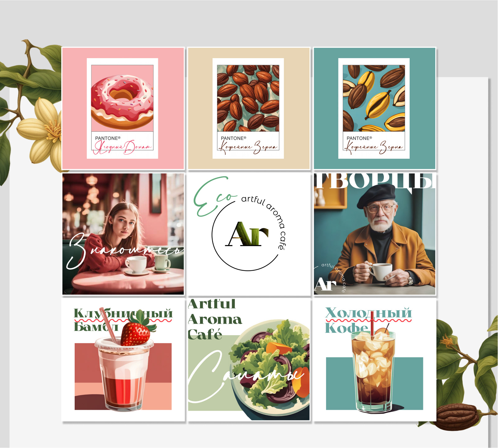 Оформление Instagram для кафе — Изображение №3 — Брендинг на Dprofile