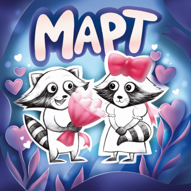 Календарь с енотом Егором из ИЦ Бейского района — Изображение №3 — Иллюстрация, Графика на Dprofile