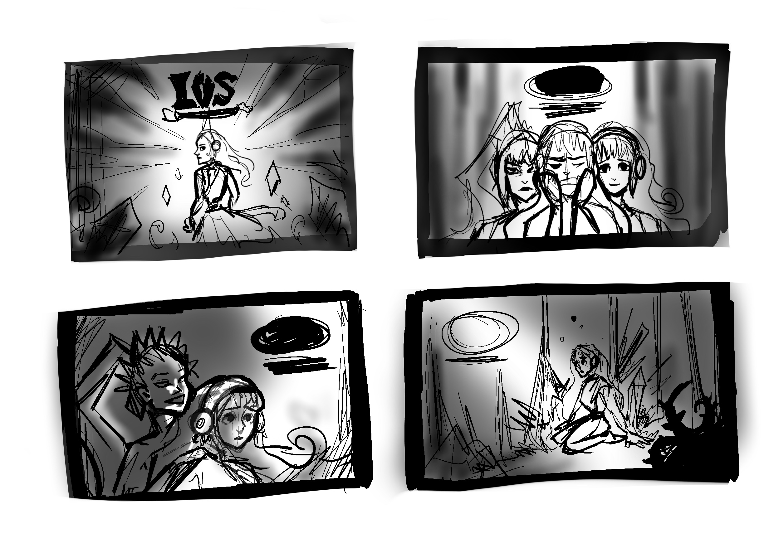 Визуальная презентация концепта игры "The Light of Soul" — Изображение №3 — Иллюстрация, Анимация на Dprofile