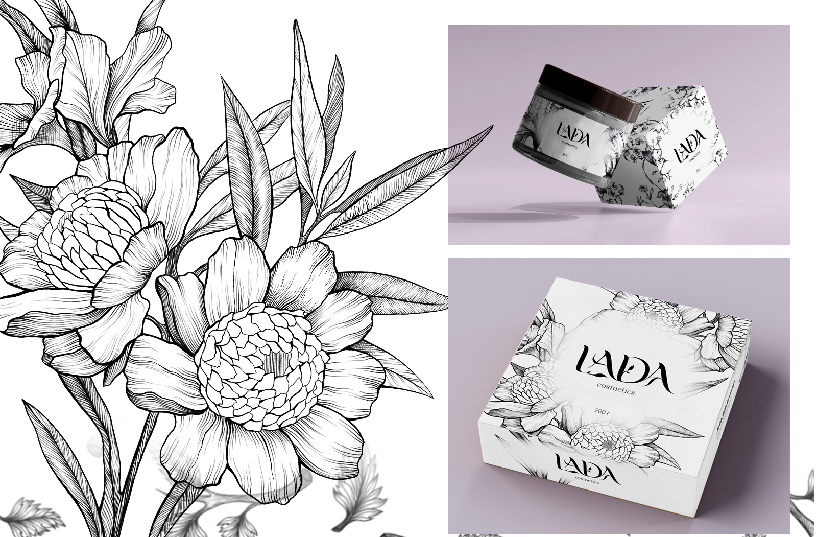 LADA cosmetics. Дизайн для натуральной косметики — Изображение №2 — Брендинг на Dprofile