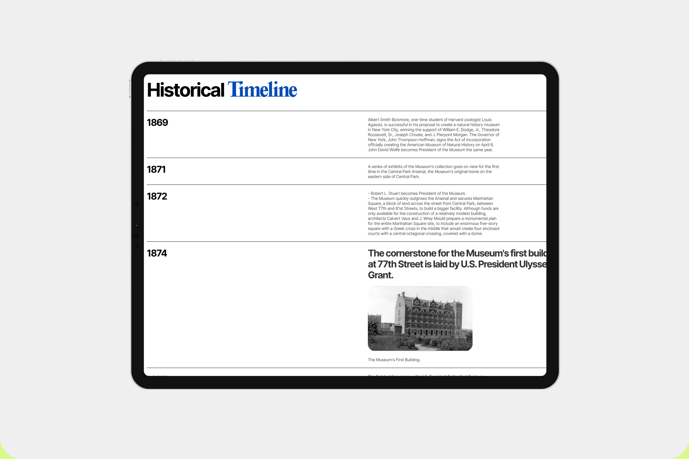 The American Museum of Natural History — Изображение №7 — Интерфейсы на Dprofile