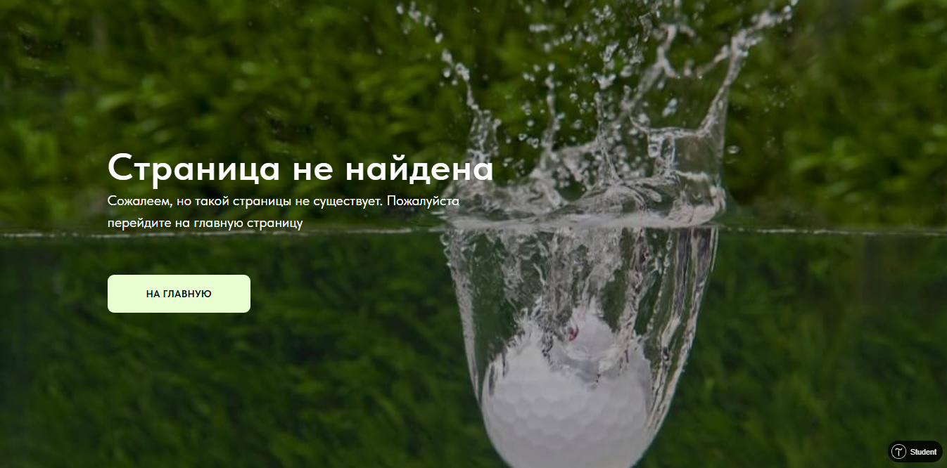 Лендинг Гольф-клуба ПАТТЕР — Изображение №4 — Интерфейсы на Dprofile