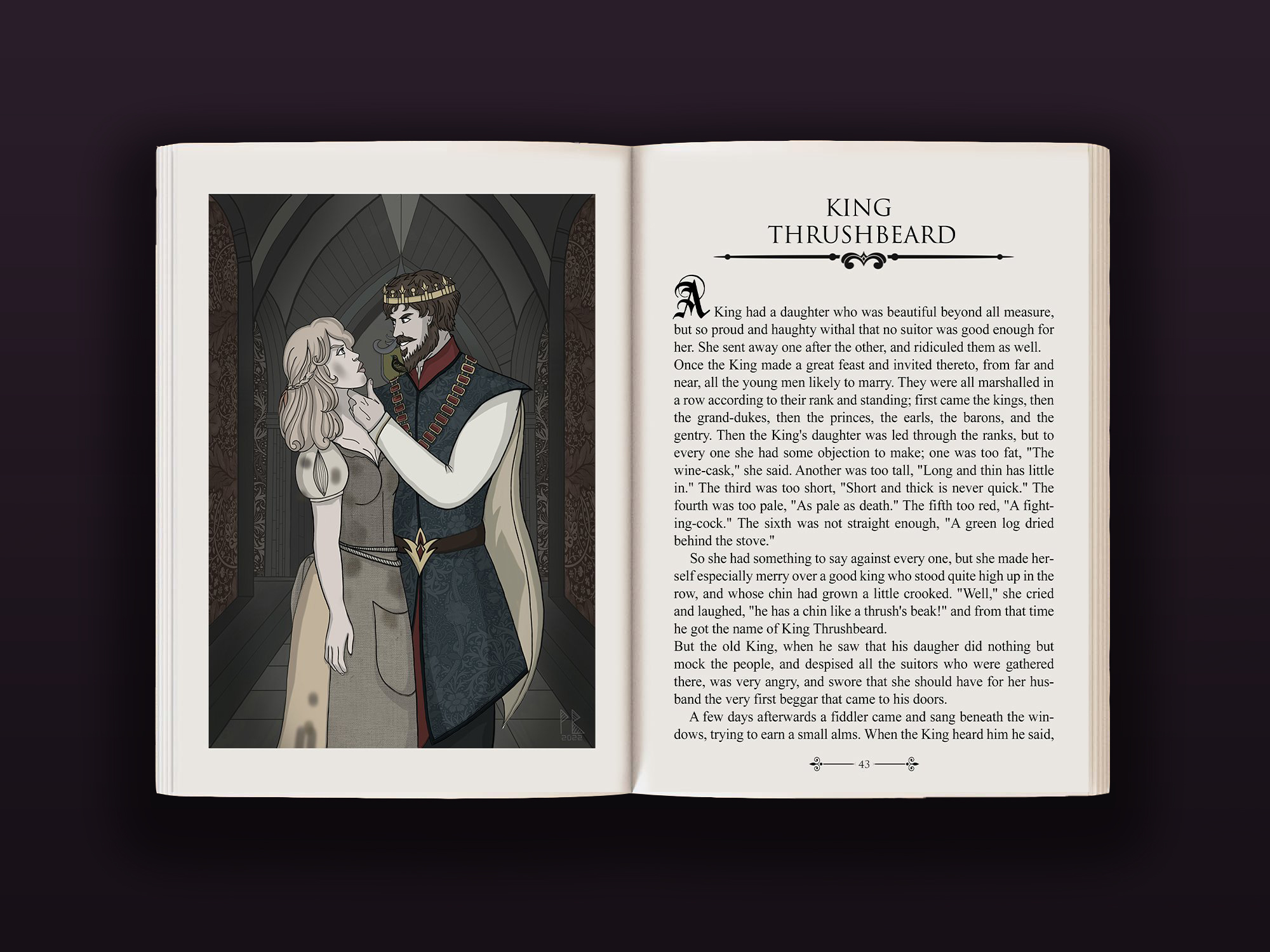 МРАЧНЫЕ СКАЗКИ (Книжные иллюстрации) — Изображение №8 — Иллюстрация на Dprofile