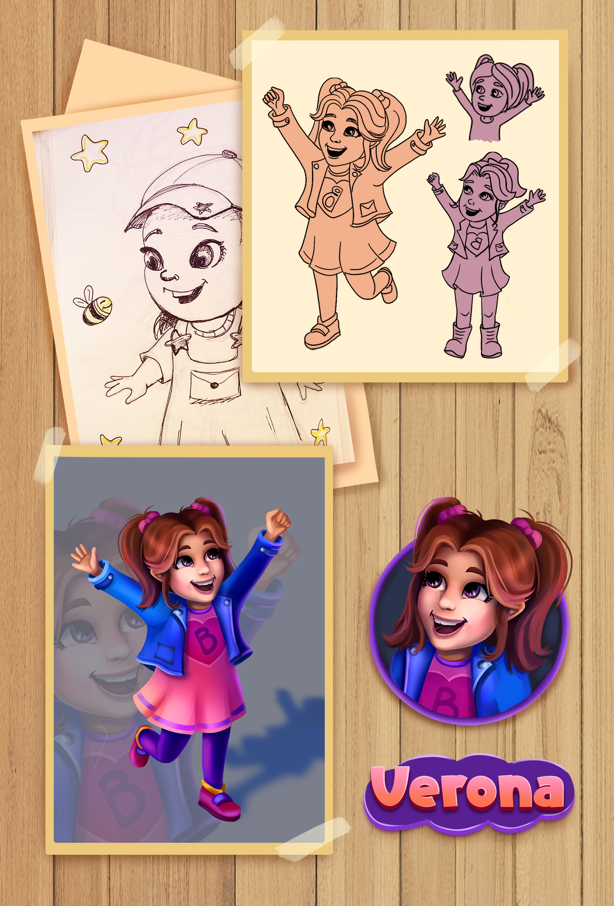 Mommy Superhero - game art — Изображение №3 — Иллюстрация на Dprofile