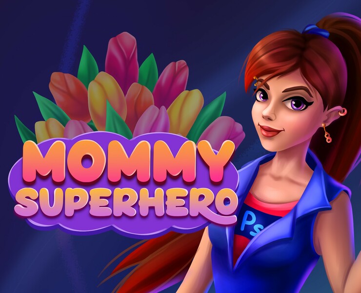 Mommy Superhero - game art на Dprofile