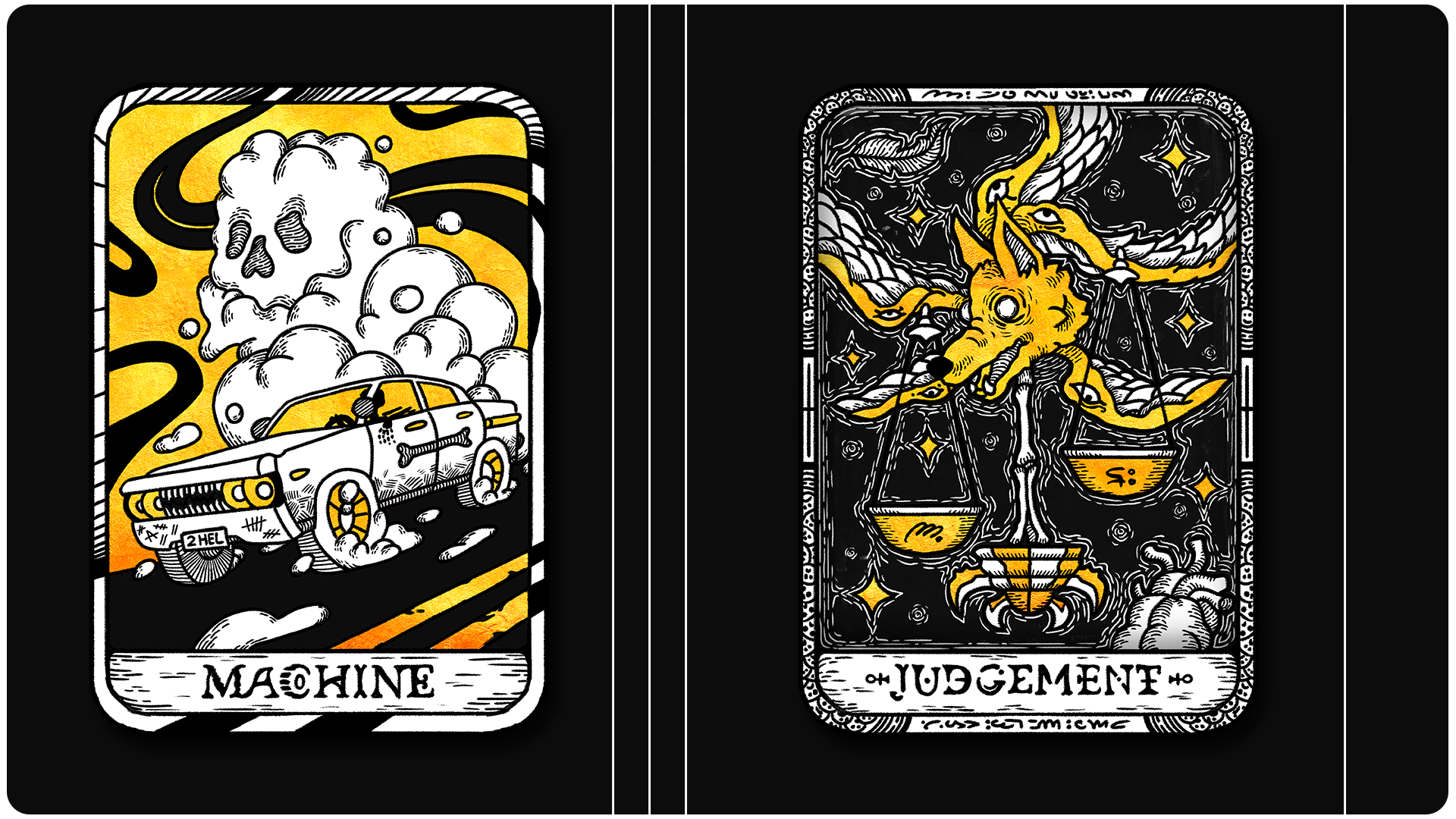 Afterlife Tarot — Изображение №10 — Иллюстрация, Графика на Dprofile