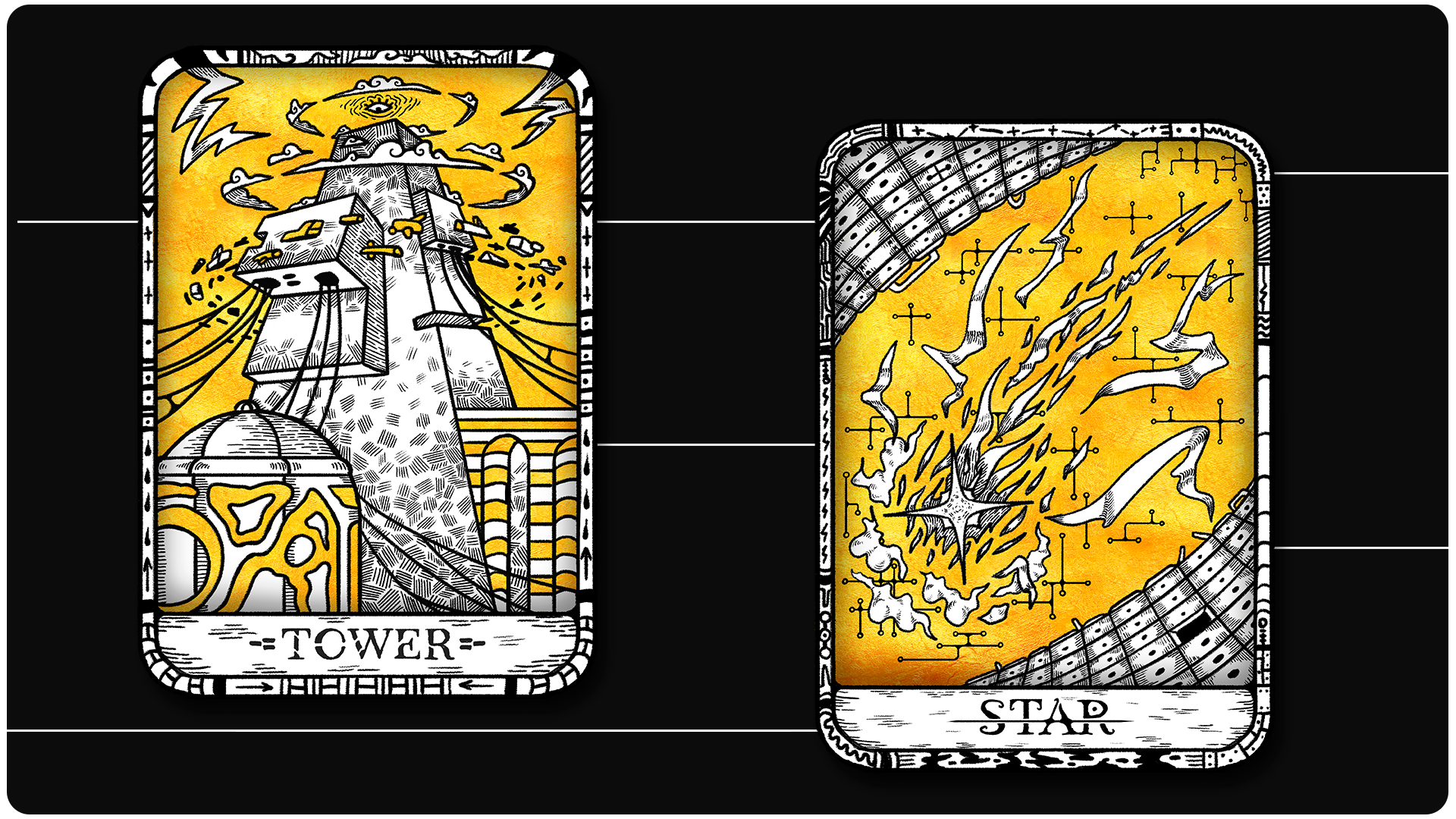 Afterlife Tarot — Изображение №15 — Иллюстрация, Графика на Dprofile