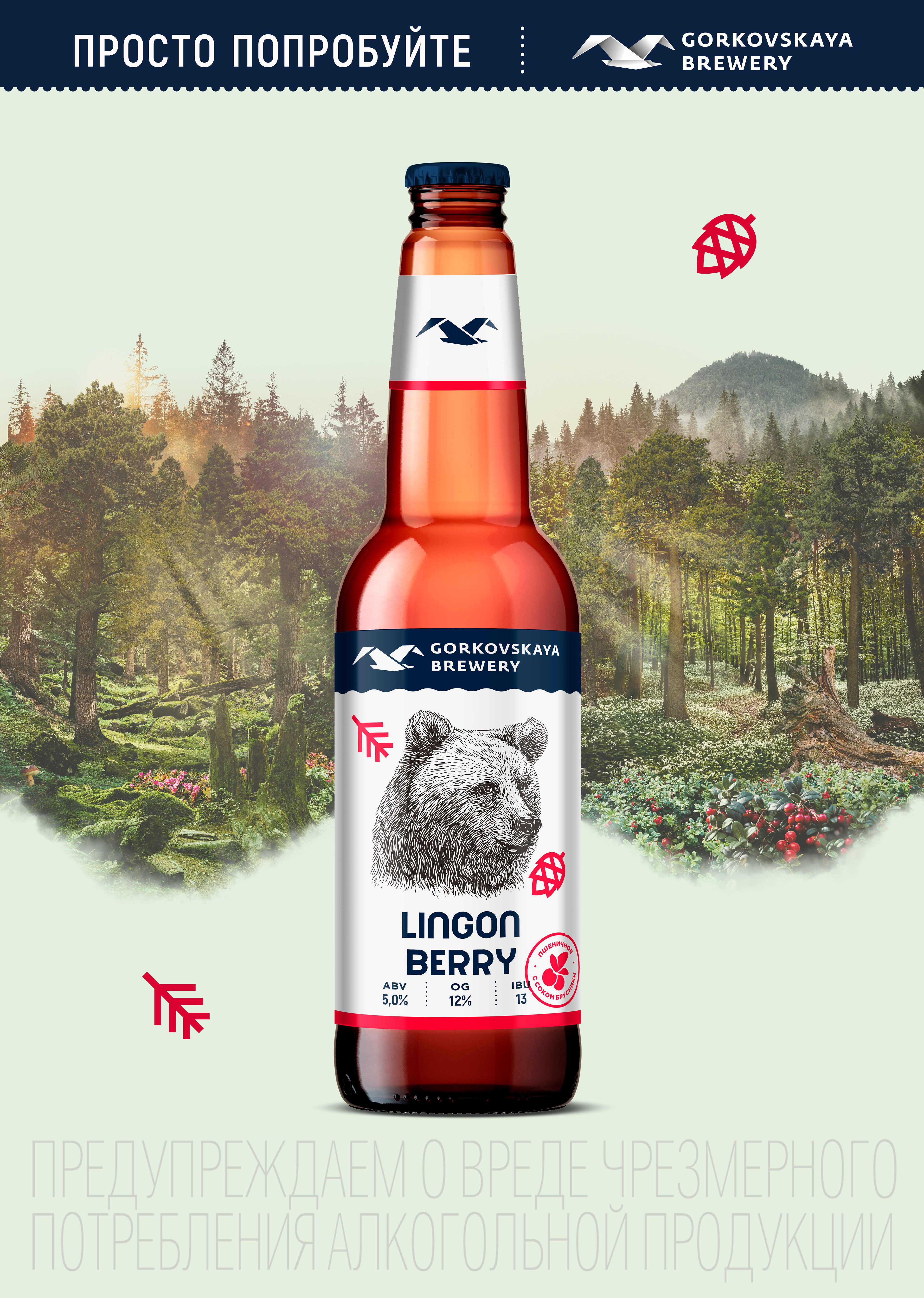 Gorkovskaya brewery — Изображение №3 — Графика, Маркетинг на Dprofile