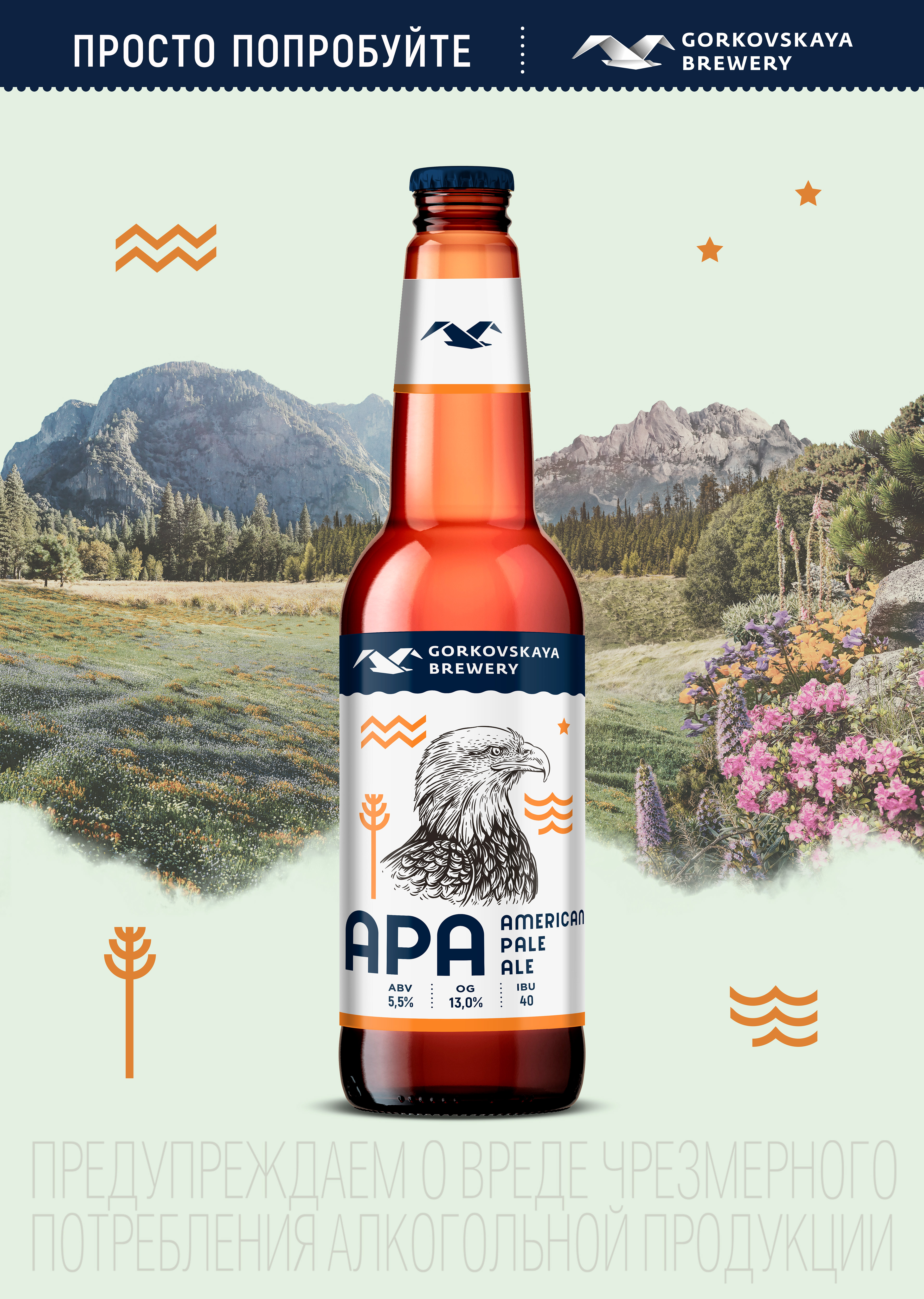 Gorkovskaya brewery — Изображение №5 — Графика, Маркетинг на Dprofile