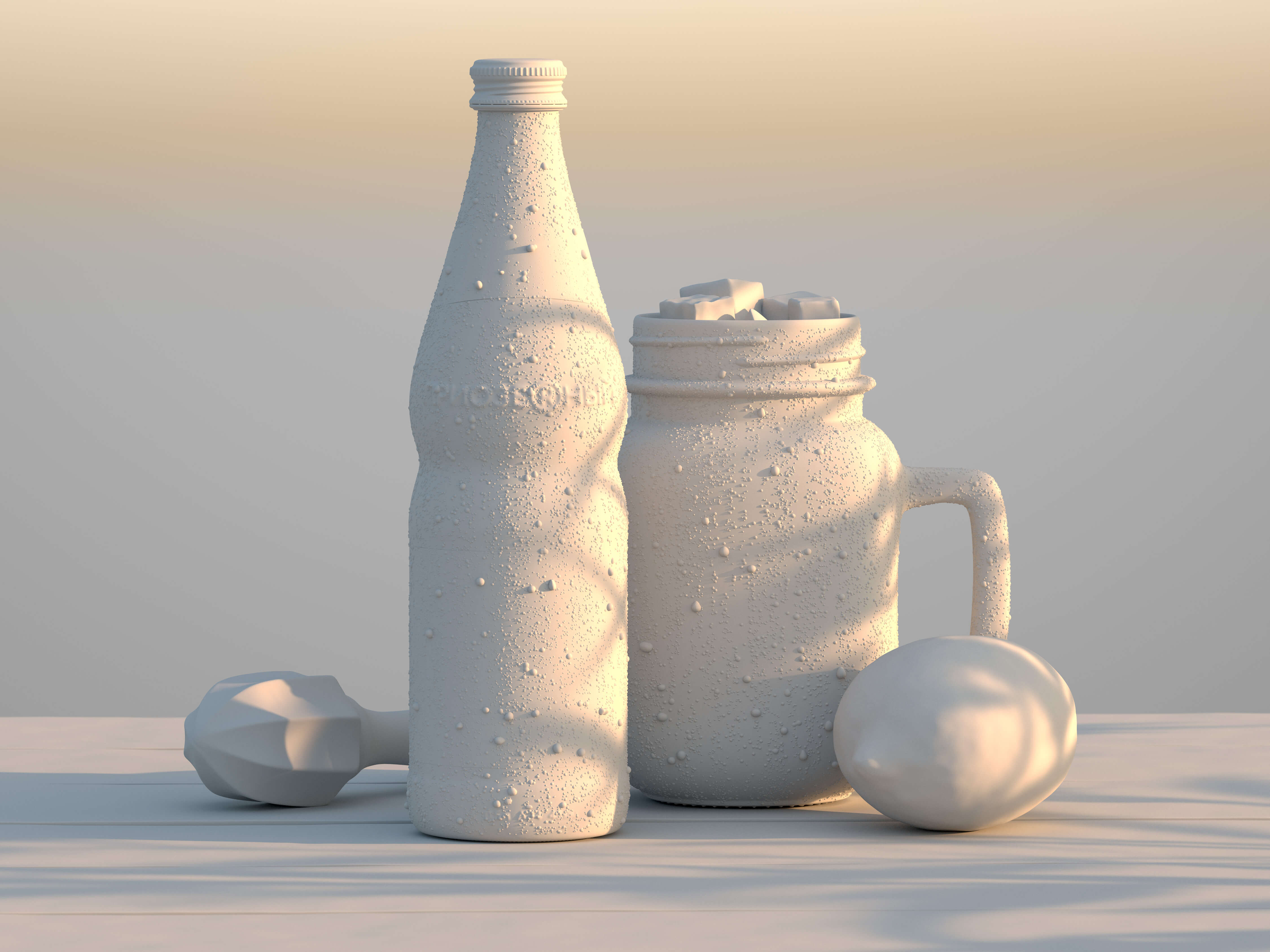 Сочный лимон CGI — Изображение №2 — Графика, 3D на Dprofile