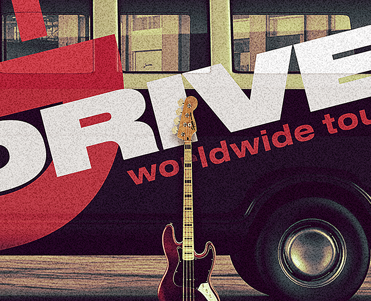 Логотип рок-группы Drive — Брендинг, Графика на Dprofile