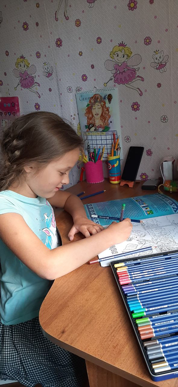 Детская раскраска о Севере (Надымский район) — Изображение №8 — Иллюстрация, Графика на Dprofile