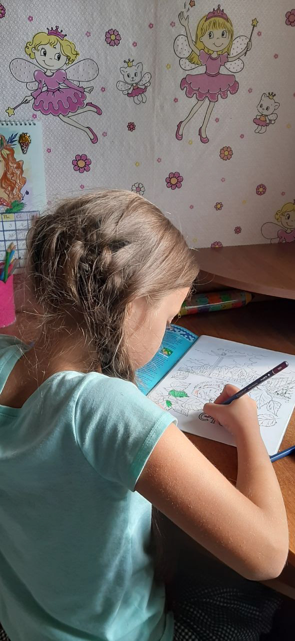 Детская раскраска о Севере (Надымский район) — Изображение №10 — Иллюстрация, Графика на Dprofile