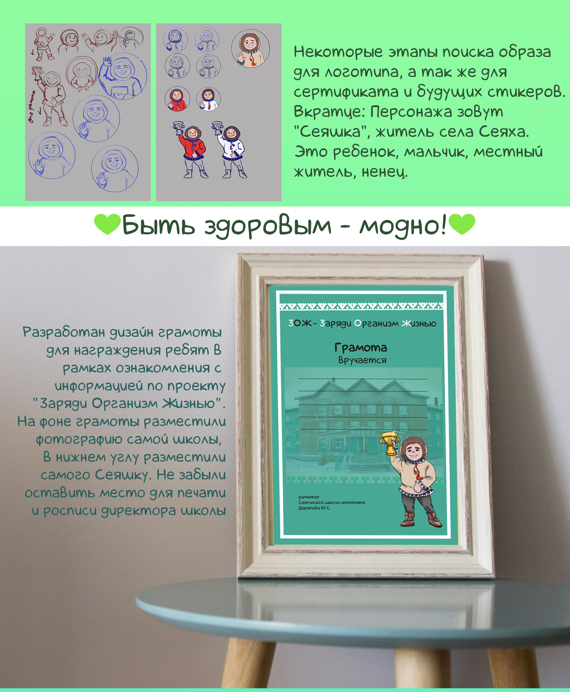 Проект "Заряди организм жизнью" — Изображение №3 — Брендинг, Иллюстрация на Dprofile