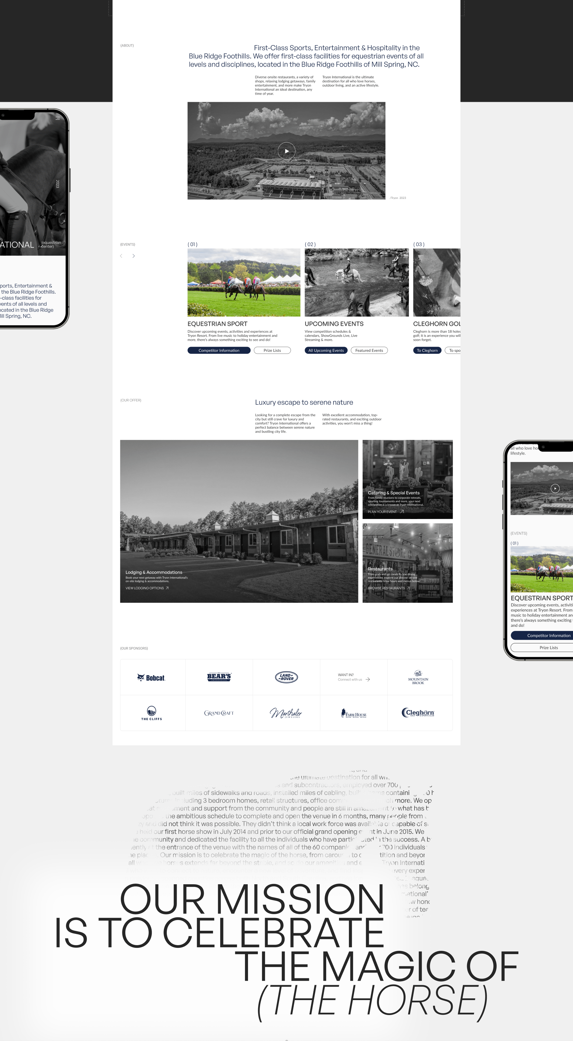 TRYON INTERNATIONAL | Corporate website — Изображение №3 — Интерфейсы на Dprofile