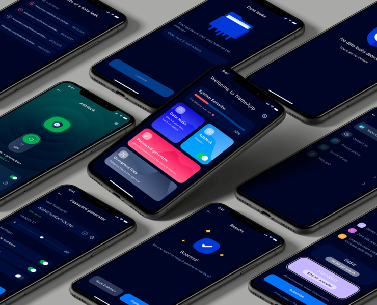 Adblock app — Интерфейсы на Dprofile