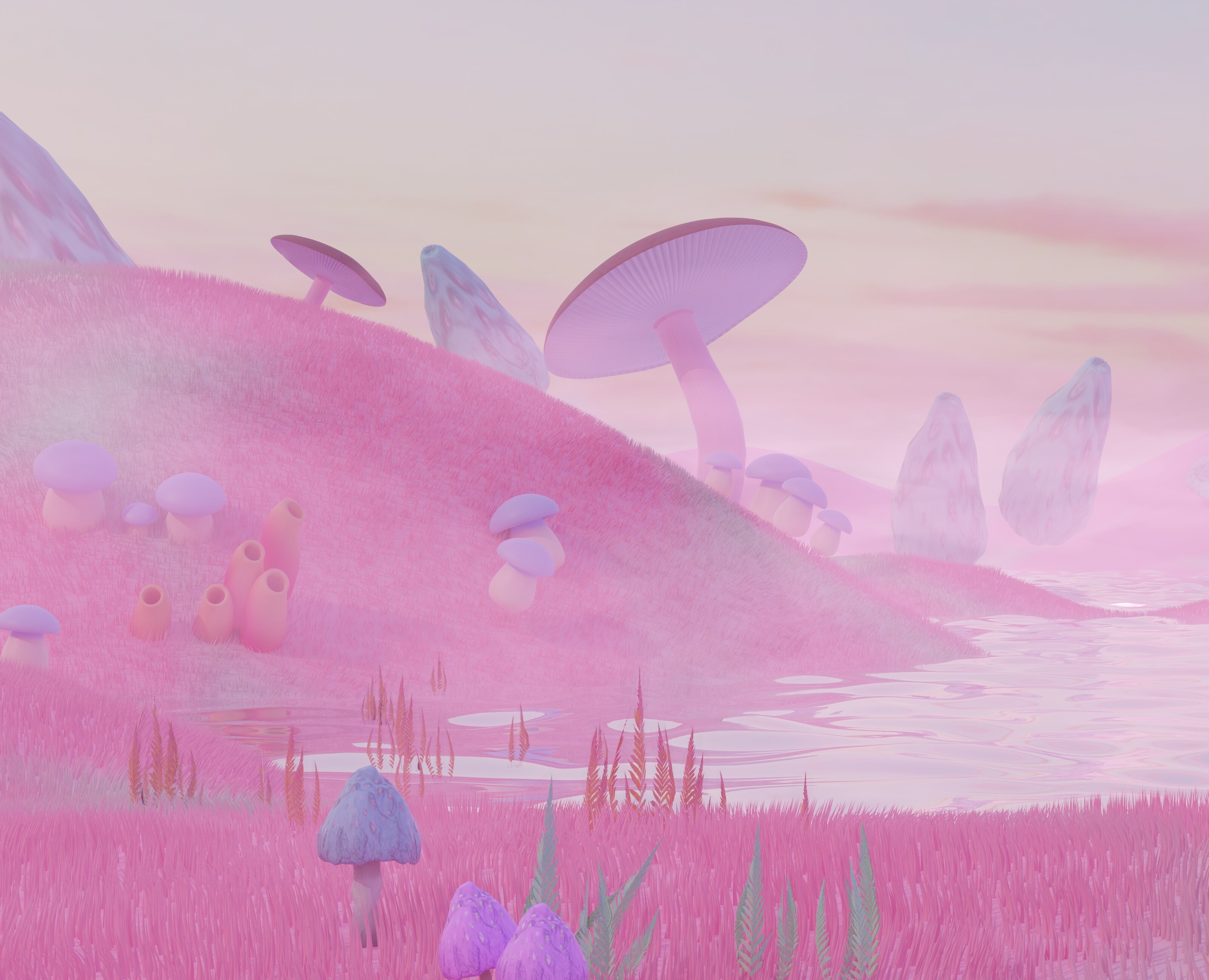 campaign backgrounds — Иллюстрация, 3D на Dprofile