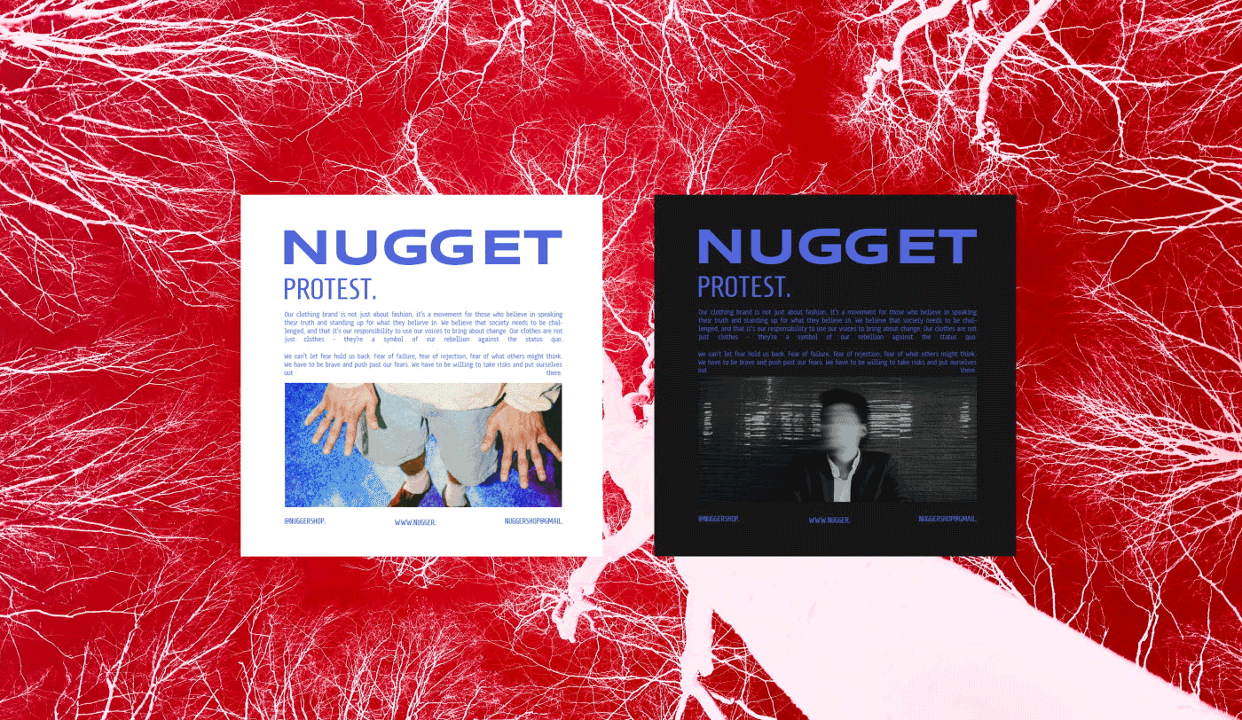 NUGGET | Магазин одежды | Фирменный стиль — Изображение №3 — Брендинг, Маркетинг на Dprofile