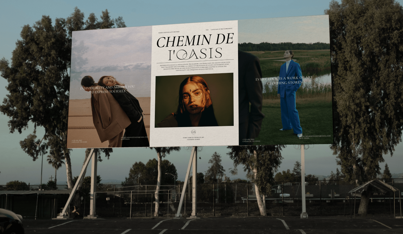 CHEMIN DE I'OASIS | Фирменный стиль | Бренд одежды — Изображение №10 — Брендинг, Маркетинг на Dprofile