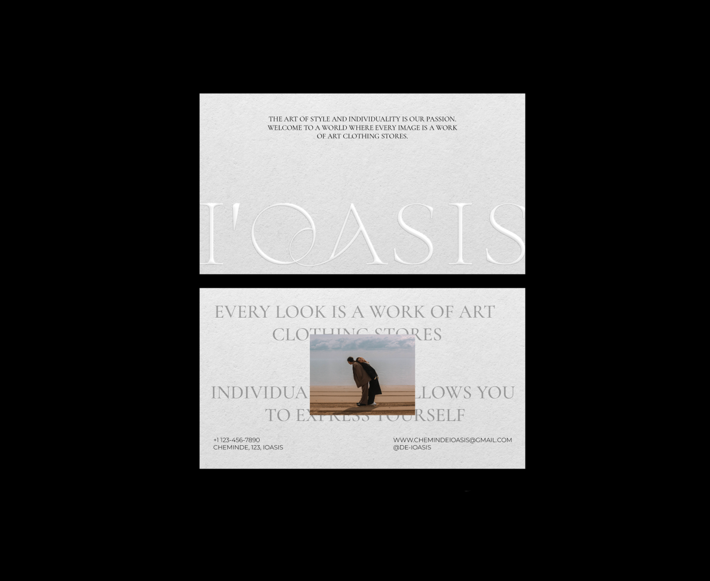 CHEMIN DE I'OASIS | Фирменный стиль | Бренд одежды — Изображение №5 — Брендинг, Маркетинг на Dprofile