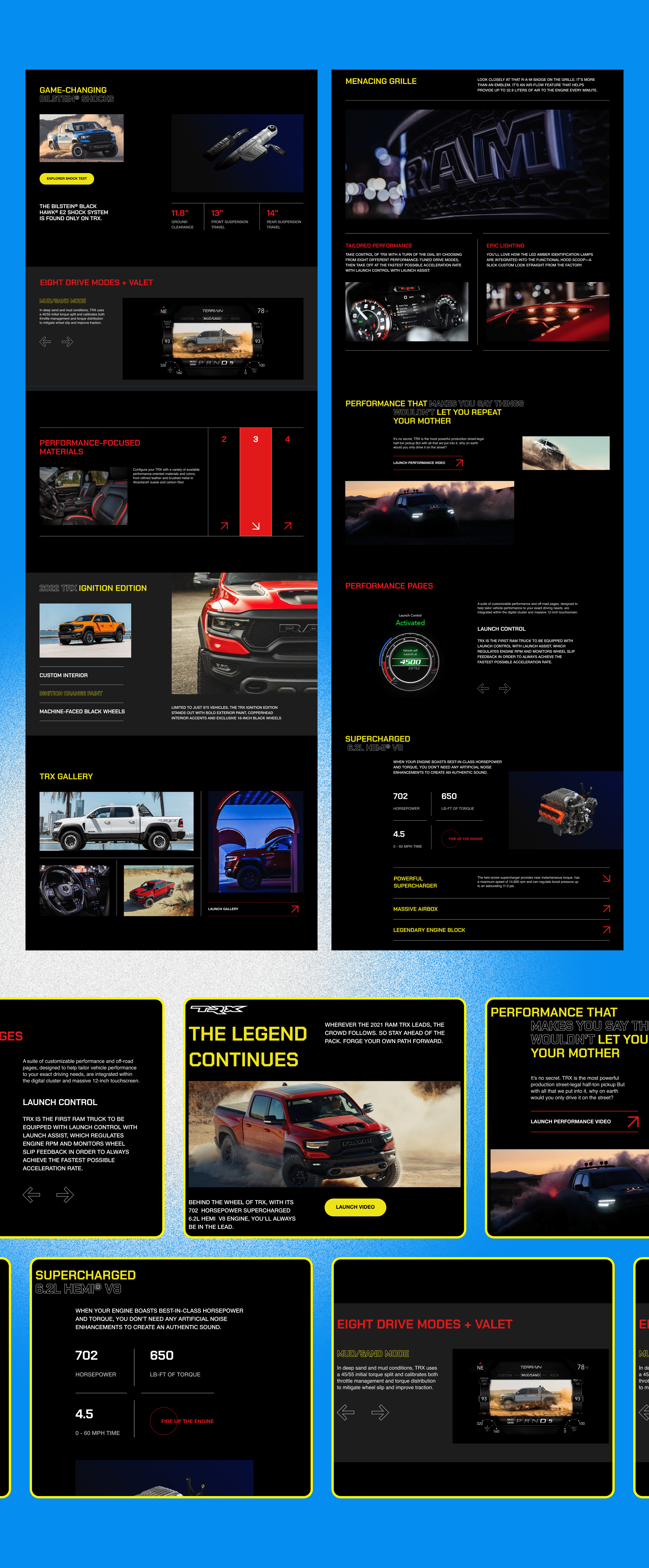 Ram Truck Corporate Website Redesign UX/UI Concept — Изображение №4 — Интерфейсы на Dprofile