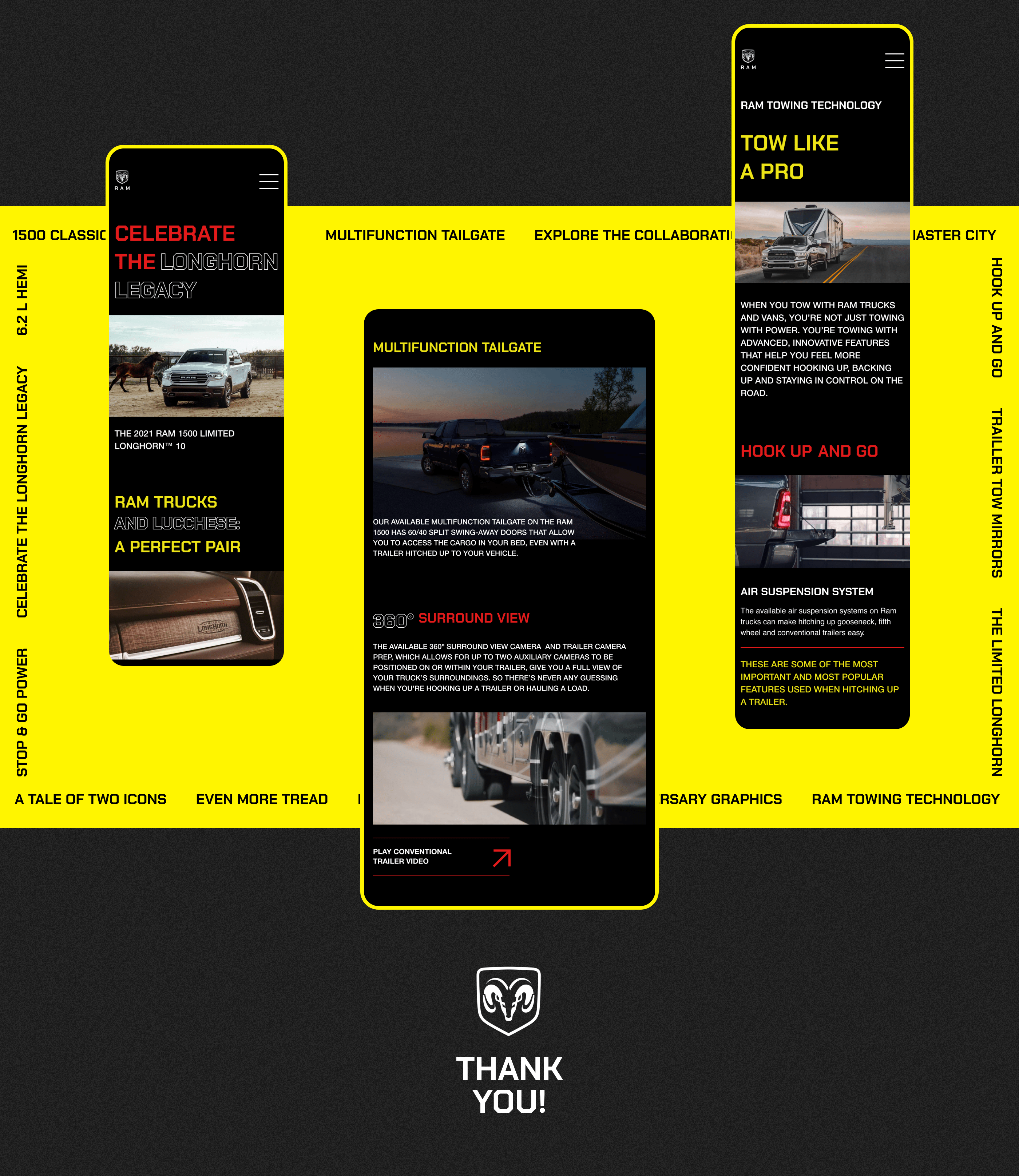 Ram Truck Corporate Website Redesign UX/UI Concept — Изображение №7 — Интерфейсы на Dprofile