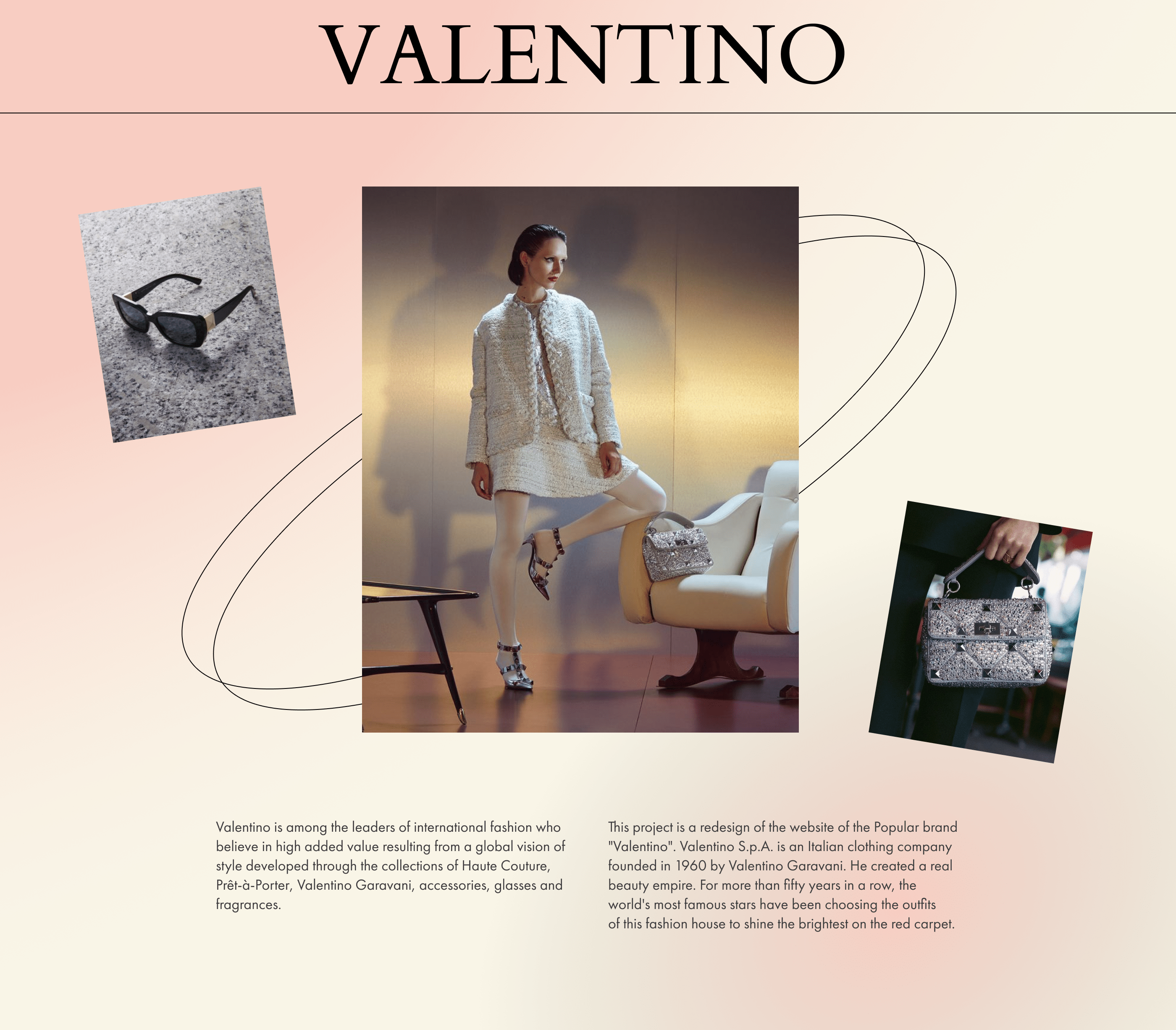 VALENTINO | E-commerce website UX/UI Redesign concept — Изображение №1 — Интерфейсы на Dprofile