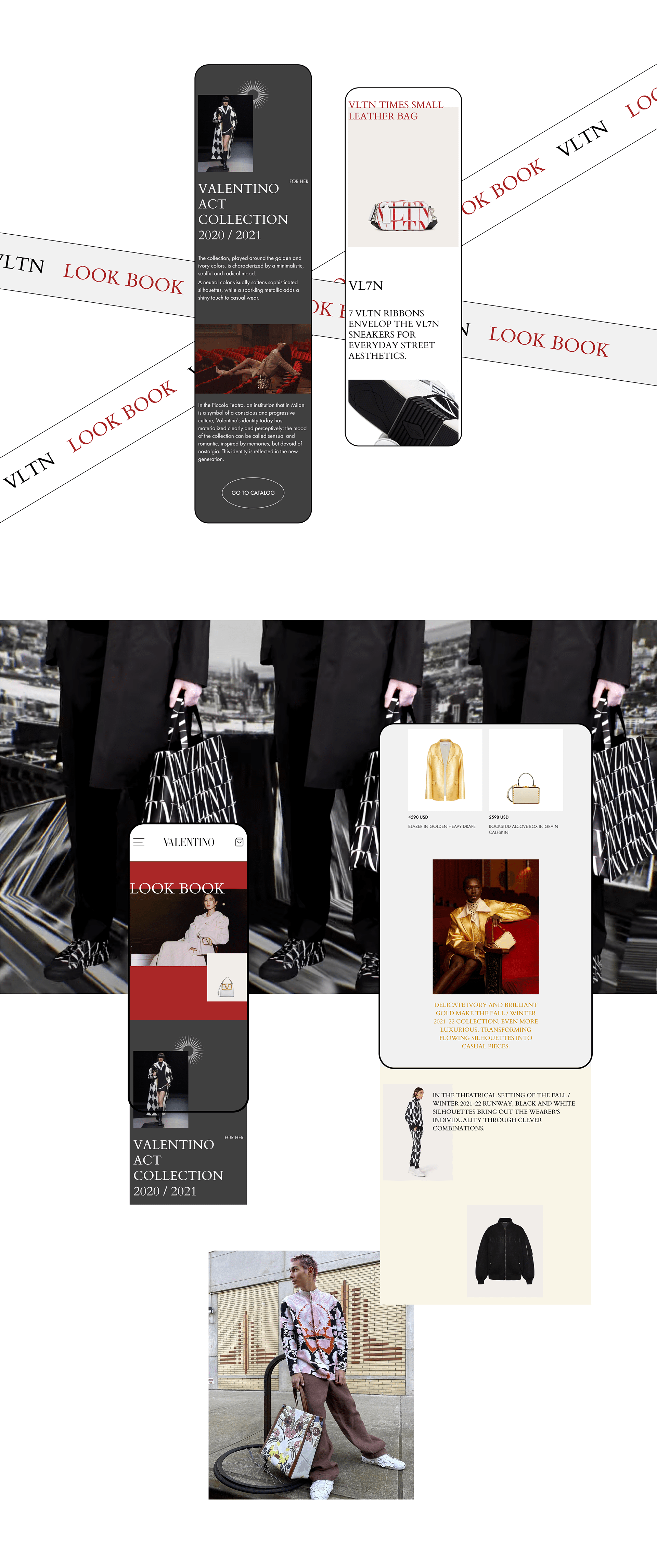 VALENTINO | E-commerce website UX/UI Redesign concept — Изображение №6 — Интерфейсы на Dprofile