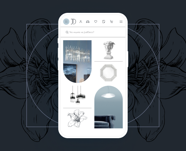 Just Deco — Интерфейсы, Анимация на Dprofile