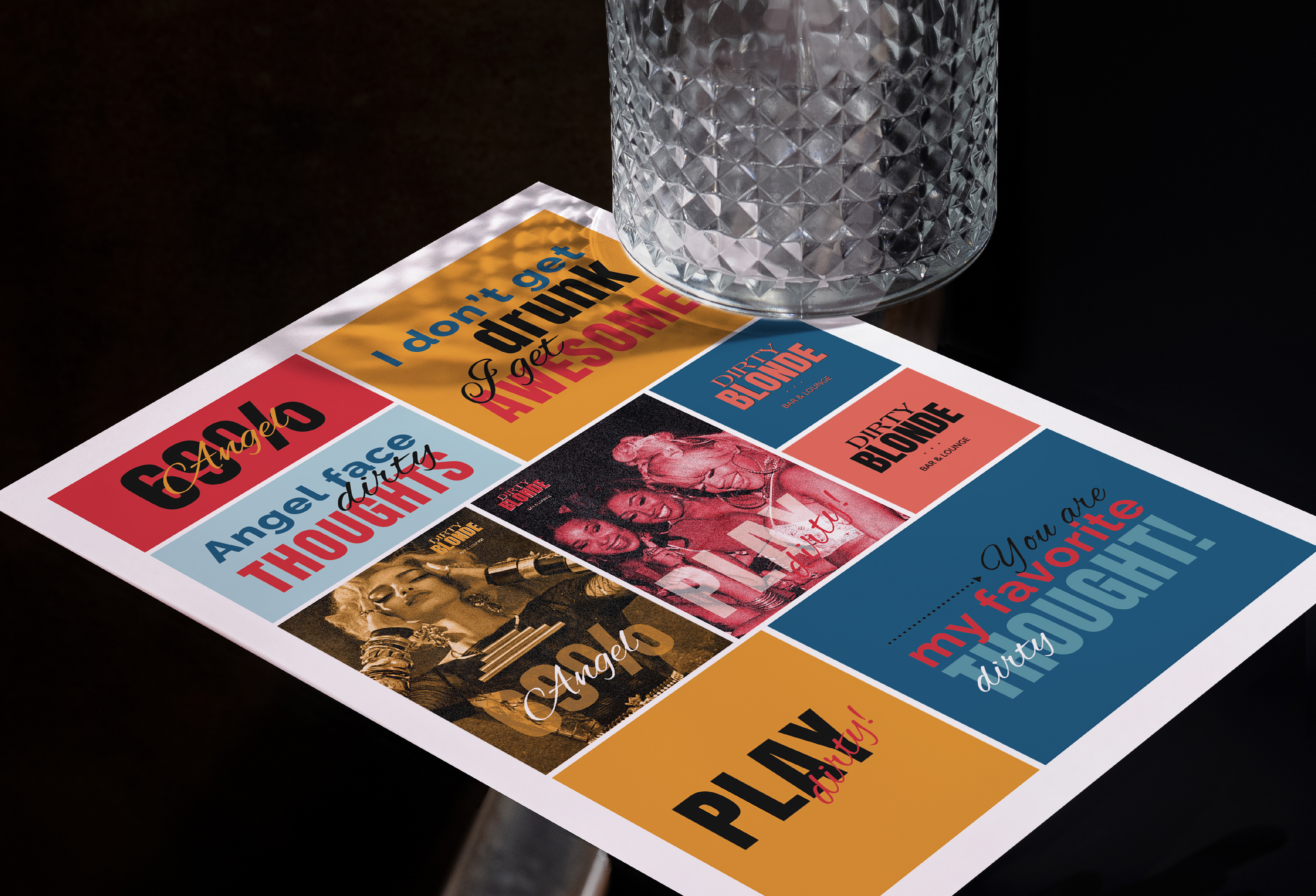 Bar brand identity | Фирменный стиль для бара — Изображение №6 — Брендинг, Графика на Dprofile