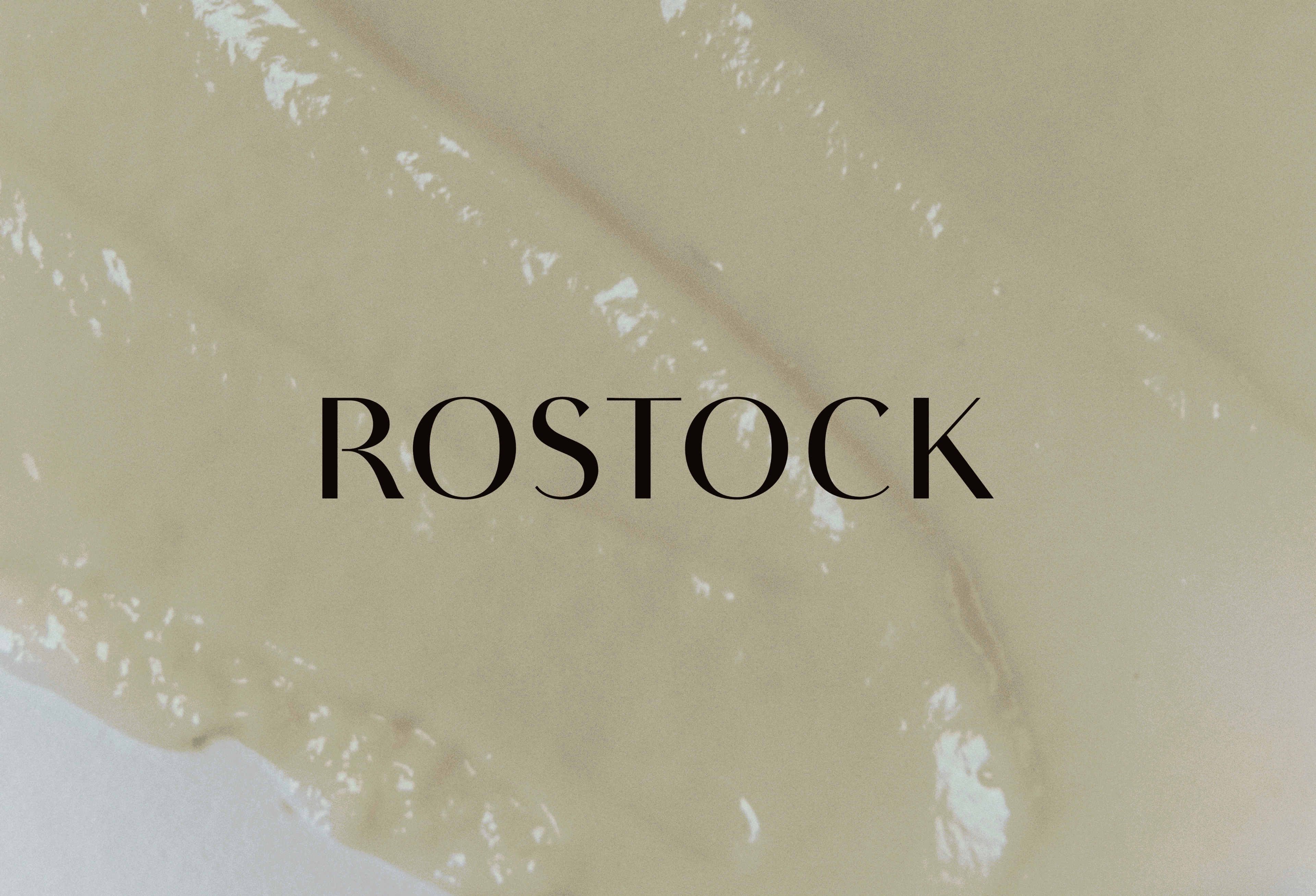 ROSTOCK | Фирменный стиль косметики|Cosmetics branding — Изображение №1 — Брендинг, Графика на Dprofile