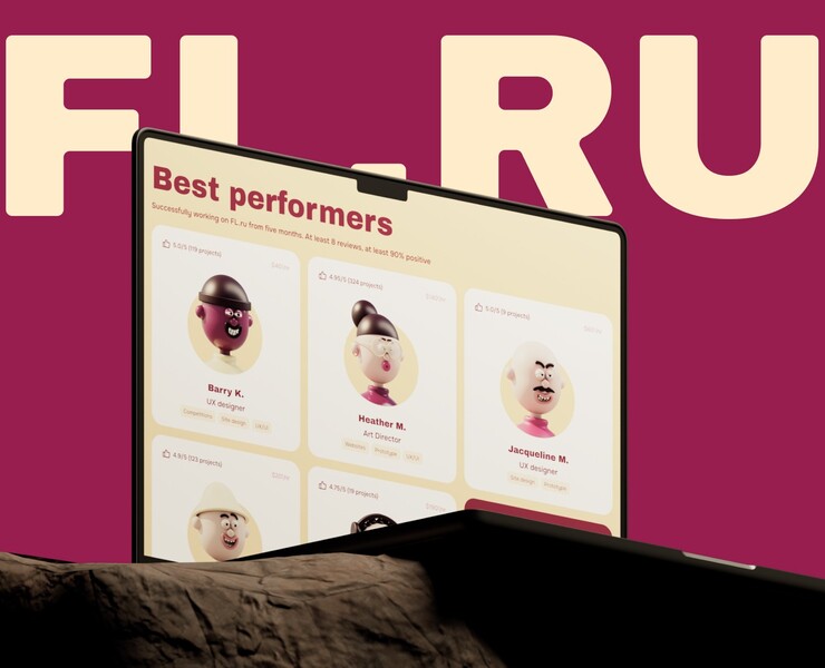Freelance | Website redesign на Dprofile