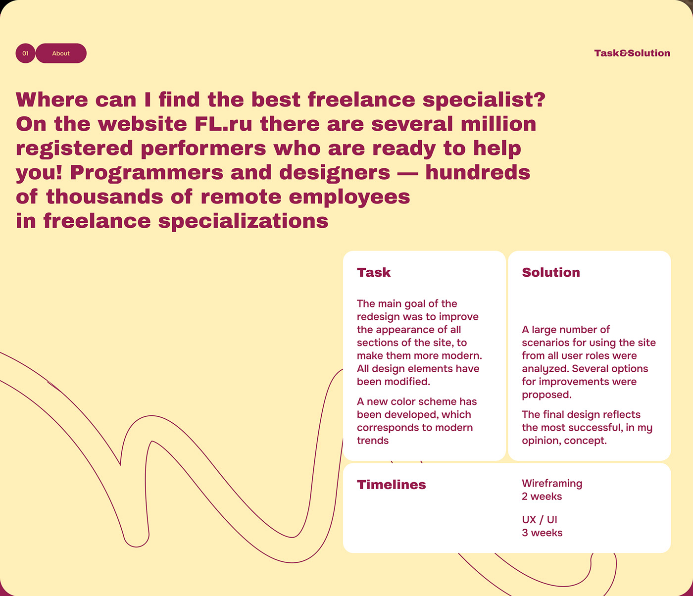 Freelance | Website redesign — Изображение №2 — Интерфейсы, Иллюстрация на Dprofile