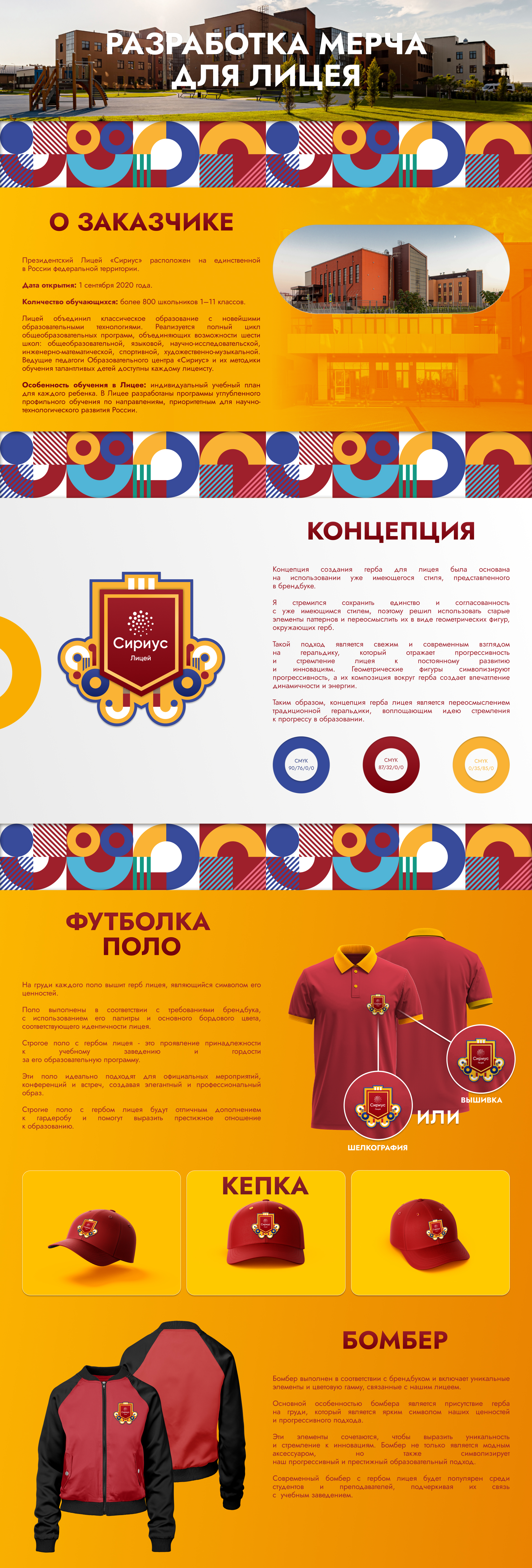 Мерч для президентского лицея — Изображение №1 — Брендинг на Dprofile